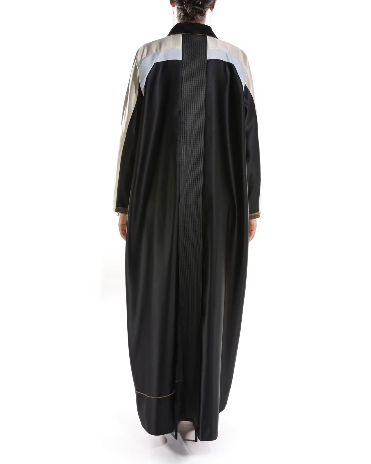 عباية FEE بتصميم A مع ياقة قميص - جاهزة للارتداء