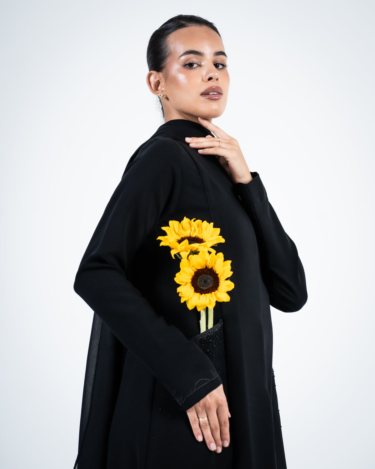 Sunflower Beaded Elegance