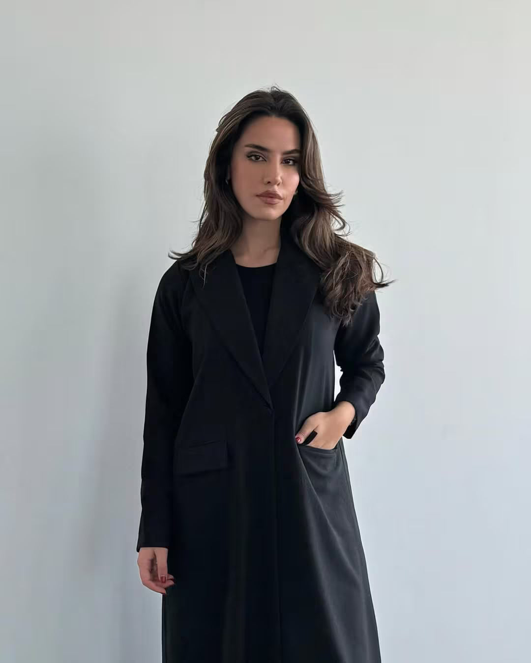 Depunto Classic Black Abaya