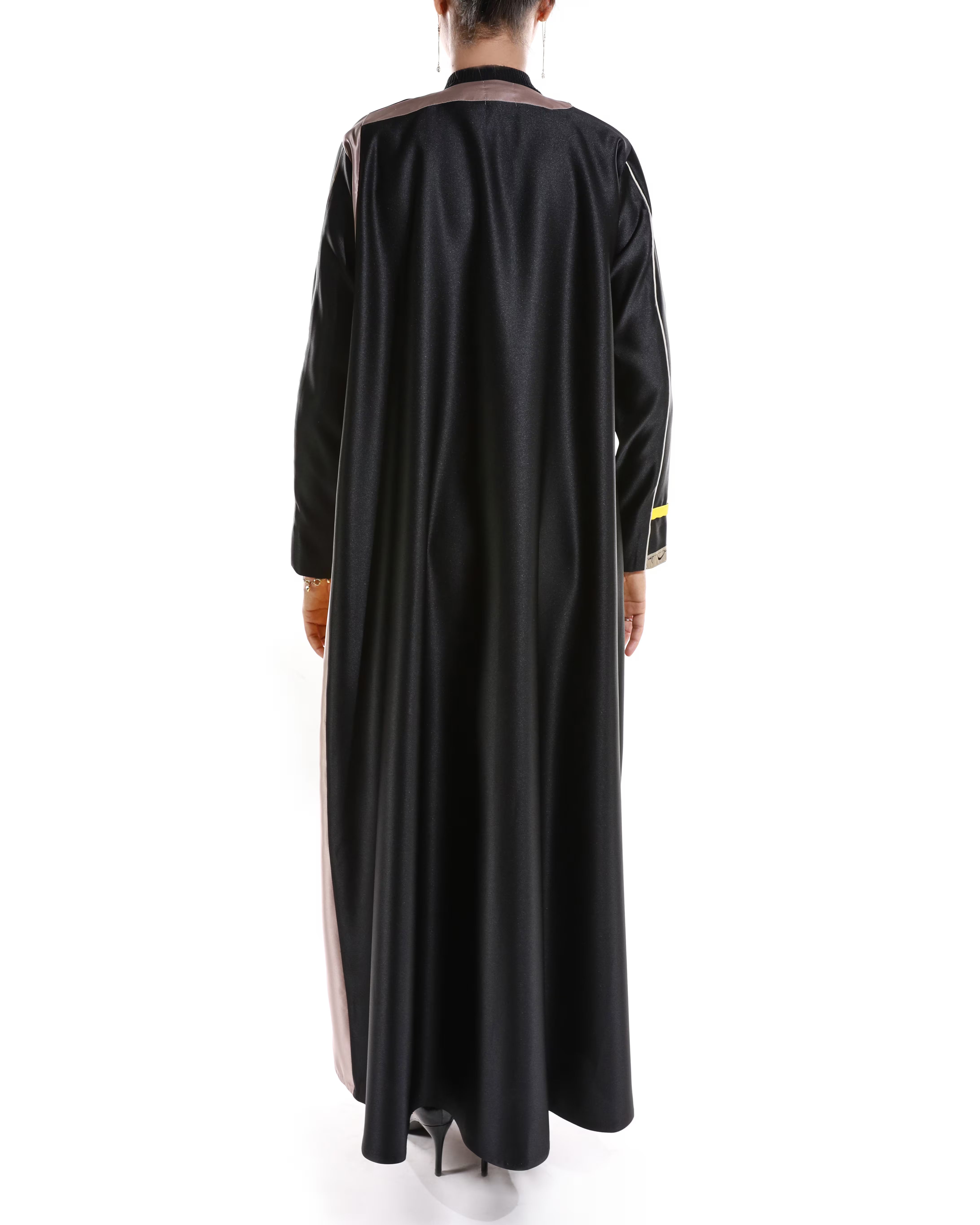 FEE A-Line Abaya with Asymmetrical Collar – Ready to Wear