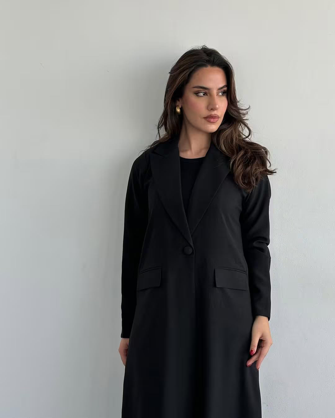 Depunto Classic Black Abaya