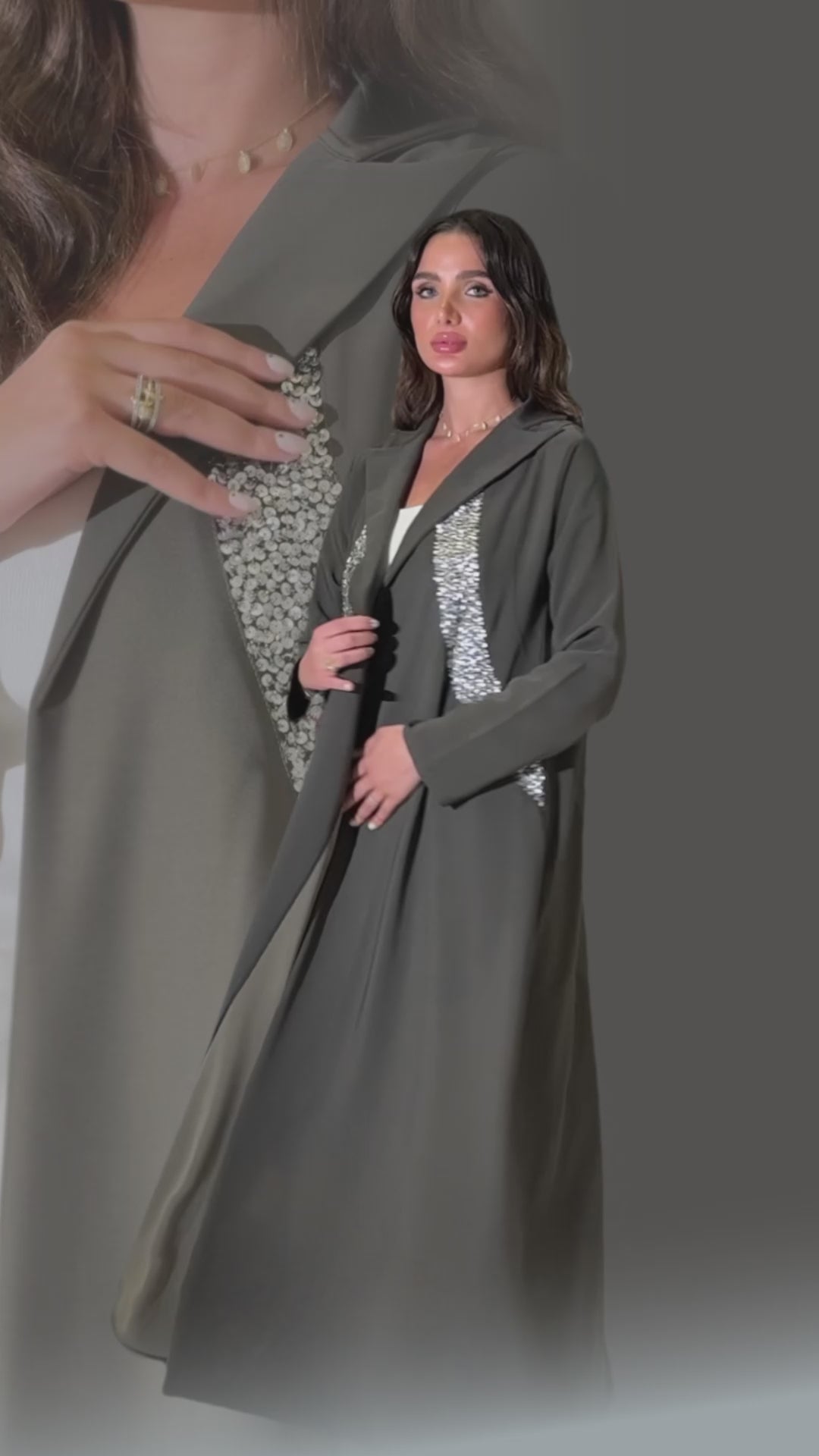 The Dantel Collection. Crafted from luxurious crepe